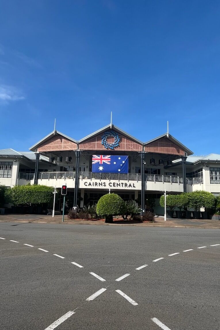 Australia Flag Cairns Central